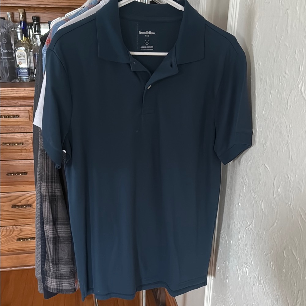 Goodfellow & Co Dark Blue Polo Shirt